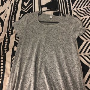 grey - t-shirt dress